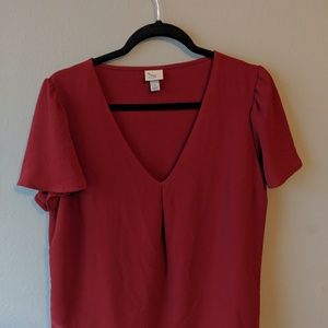 Red Blouse NEVER WORN